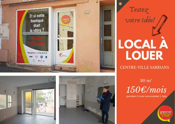 Local à saisir Sarrians