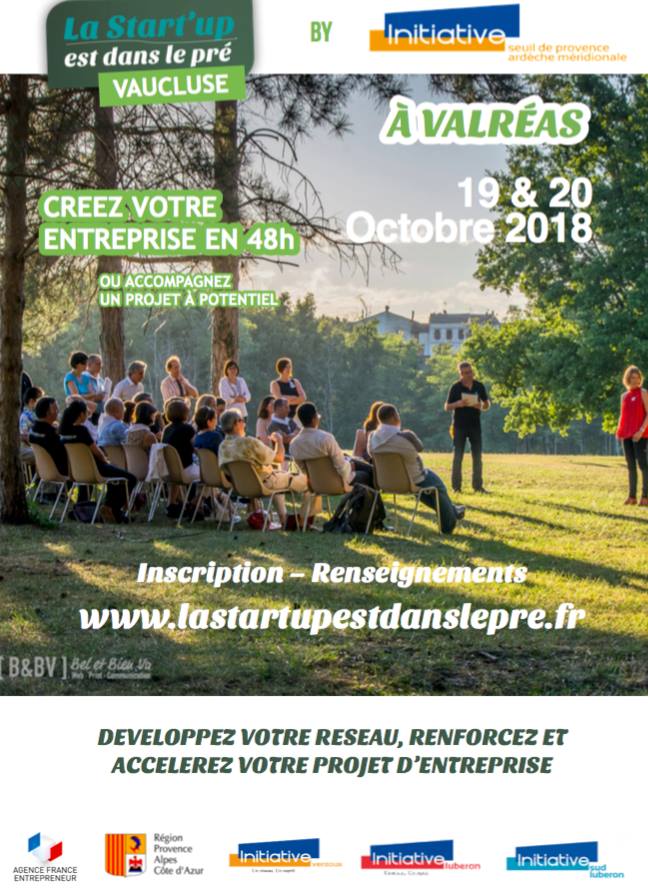 start up dans le pré